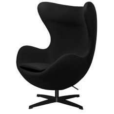 Podstawa Fotel Egg Classic Black czarny 30 - wełna | czarna