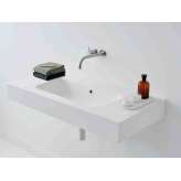 Prostokątna umywalka do montażu na ścianie Not Only White Lounge