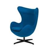 Podstawa Fotel Egg Classic Black Marynarski niebieski 35 - wełna | czarna