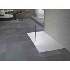 Brodzik prostokątny z efektem kamienia Novellini Novosolid