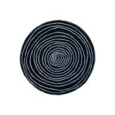 Dywanik okrągły o geometrycznych kształtach NOW Carpets LAPS