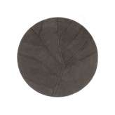 Dywanik wełniany okrągły NOW Carpets LEAF