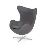 Podstawa aluminiowa Fotel Egg Classic grafitowy szary 4 - wełna |