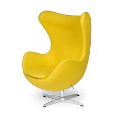Podstawa aluminiowa Fotel Egg Classic musztardowy 21 - wełna |