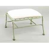 Prostokątny, żelazny podnóżek ogrodowy Officinaciani Bamboo