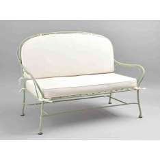 2-osobowa sofa ogrodowa z żelaza Officinaciani Bamboo