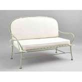 2-osobowa sofa ogrodowa z żelaza Officinaciani Bamboo