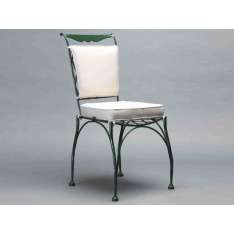 Krzesło ogrodowe z żelaza Officinaciani Florio