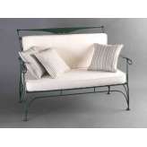 2-osobowa sofa ogrodowa z żelaza Officinaciani Florio