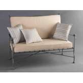 Żeliwna sofa ogrodowa Officinaciani Intreccio