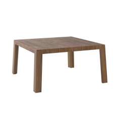 Kwadratowy stół konferencyjny z okleiny drewnianej Ofifran Tola