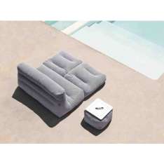 Dwuosobowa sofa ogrodowa z tkaniny OGO SIT Pool