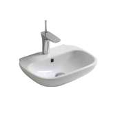 Umywalka prostokątna Olympia Ceramica Clear CLE4345101