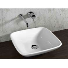 Umywalka ceramiczna kwadratowa nablatowa Olympia Ceramica ATENE