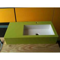 Blat umywalkowy z Corianu® Ondulina Design Washbasin countertop