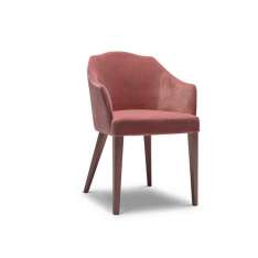 Krzesło tapicerowane tkaniną Origins 1971 Virginia 276