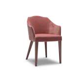 Krzesło tapicerowane tkaniną Origins 1971 Virginia 276