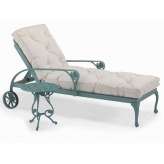 Leżak aluminiowy z podłokietnikami Oxley's Furniture Barrington