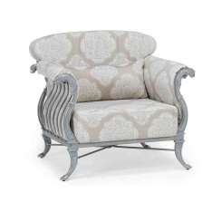 Fotel ogrodowy aluminiowy z podłokietnikami Oxley's Furniture Luxor