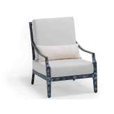 Fotel ogrodowy z aluminium z recyklingu z podłokietnikami Oxley's Furniture Sienna