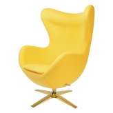 Podstawa Fotel Egg szeroki Gold żółty 5 - wełna | złota