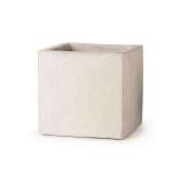 Ręcznie wykonany wazon ogrodowy z terakoty Paolelli Garden CUBO BIANCO