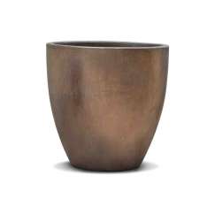 Ręcznie wykonany wazon ogrodowy z terakoty Paolelli Garden MOSTER BRONZE