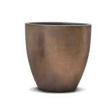 Ręcznie wykonany wazon ogrodowy z terakoty Paolelli Garden MOSTER BRONZE