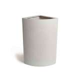 Donica ogrodowa z gliny włóknistej Paolelli Garden COLUMBIA White Lite