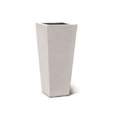 Wazon ogrodowy z gliny włóknistej Paolelli Garden TRURO White Lite