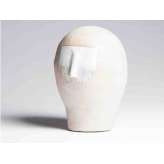 Przedmiot dekoracyjny / rzeźba z kamionki porcelanowej szkliwionej Pascale Girardin Bust 02