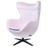 Podstawa Fotel Egg szeroki Velvet Black jasny róż 30 - welur | czarna
