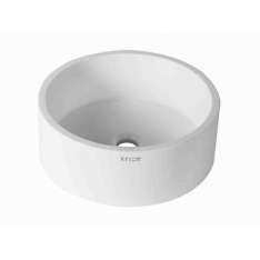 Umywalka nablatowa okrągła Krion® Porcelanosa 3-Way