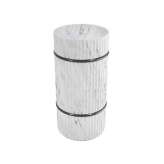 Okrągła umywalka pojedyncza z kamienia naturalnego Porcelanosa Column