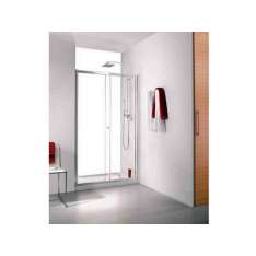 Szklana kabina prysznicowa wnękowa Porcelanosa Inter 8