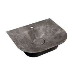 Owalna umywalka wisząca z kamienia naturalnego Porcelanosa L’Antic Colonial TONO