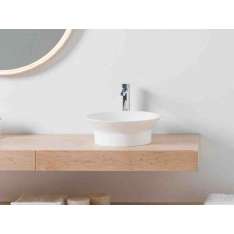 Umywalka nablatowa okrągła akrylowa Porcelanosa NOKEN Tono
