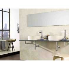 Umywalka nablatowa okrągła z kamienia naturalnego Porcelanosa NAVONA