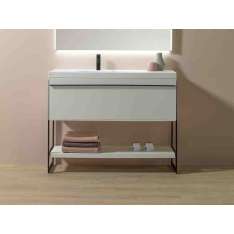 Stojąca pojedyncza szafka pod umywalkę Porcelanosa NEST
