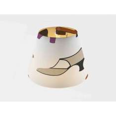 Osłona świecy z PVC PPPattern NOVECENTO SCARPE