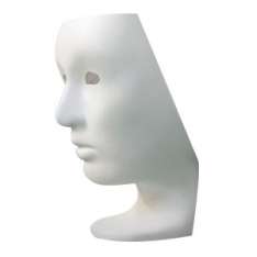 Fotel Nemo Face Chair biały - włókno szklane