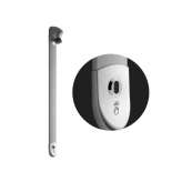 Stalowy panel prysznicowy ścienny z fotokomórką Presto DL 400 E SENSOR®