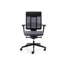 Obrotowe krzesło biurowe z podstawą 5-Spoke z podłokietnikami Profim Xenon Net 101SL