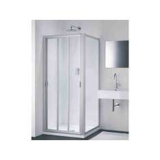 Szklana kabina prysznicowa z drzwiami przesuwnymi Provex Industrie Classic FC + WC