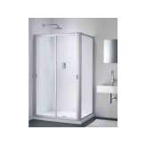 Szklana kabina prysznicowa z drzwiami przesuwnymi Provex Industrie Classic NC + WC