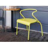 Metalowe krzesło restauracyjne z podłokietnikami Punto Design ODS 0077300