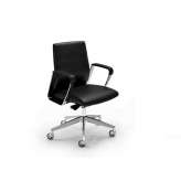 Krzesło z niskim oparciem Quadrifoglio Group Directa
