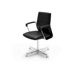 Krzesło wykonawcze z podstawą 4-ramienną Quadrifoglio Group Directa