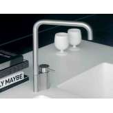 Bateria kuchenna z obrotową wylewką Quadrodesign INOX 136