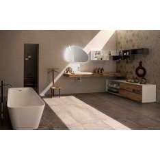 Zestaw mebli łazienkowych ceramicznych RAB Arredobagno 20 QUERCIA